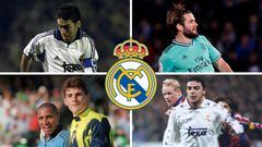 Ra&uacute;l, Nacho, Casillas y Sanch&iacute;s est&aacute;n entre los canteranos que m&aacute;s t&iacute;tulos han ganado con el Real Madrid. 