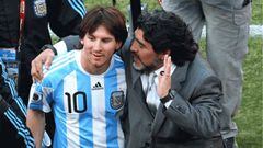 Maradona y Messi encabezan lista de mejores del mundo
