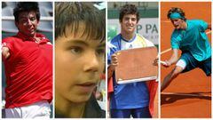 Jorge Aguilar derrot&oacute; a Rafael Nadal cuando el espa&ntilde;ol era un adolescente. Christian Gar&iacute;n a Alexander Zverev en Roland Garros junior. 