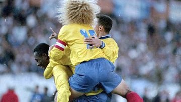 Colombia le gana 5-0 a Argentina en Buenos Aires en 1993