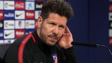 Simeone: "I’m not particularly impressed with myself over the sending-off"