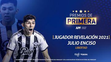 El delantero de Libertad fue elegido como el jugador revelaci&oacute;n del campeonato paraguayo despu&eacute;s de su gran actuaci&oacute;n a lo largo del 2021.