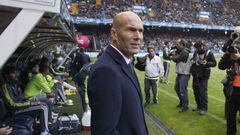 Zidane, en Riazor.