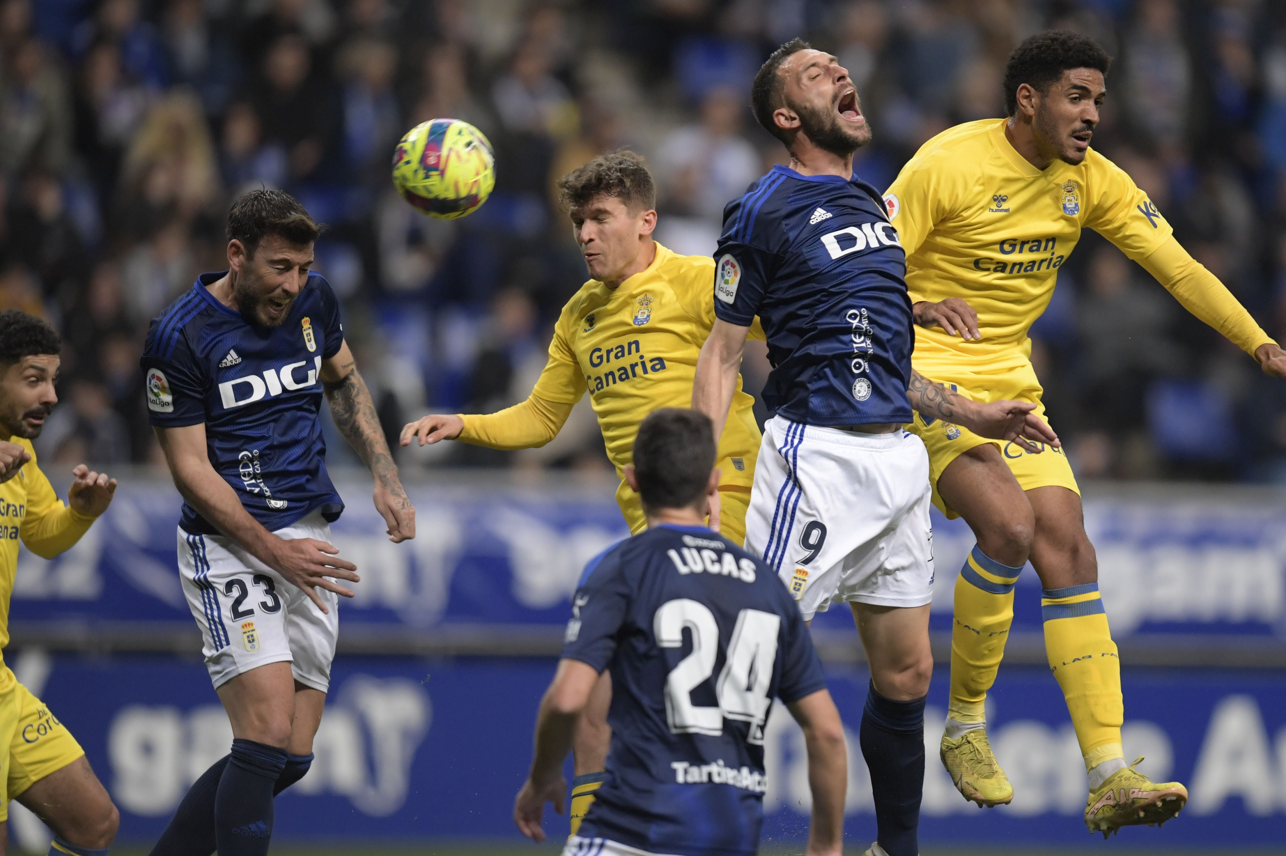 Oviedo - Las Palmas 0: resumen, resultado y goles - AS.com