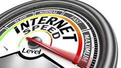 internet speed conceptual meter
