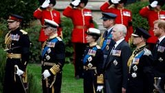 During coverage of Queen Elizabeth II would have noticed members of the Royal family dressed in military uniforms at various times, it wasn’t ceremonial.