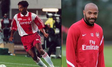 Thierry Henry presumía de pelazo en sus primeros años