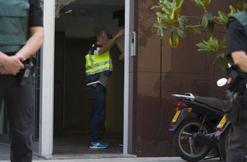 Search at the home of Sandro Rosell on 23/05/17.