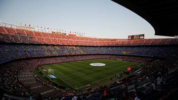 Soccer Football - La Liga Santander - FC Barcelona v Real Betis - Camp Nou, Barcelona, Spain - August 25, 2019   General view inside the stadium before the match   REUTERS/Albert Gea