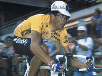 Miguel Indurain el ciclista español el Dios de las dos ruedas.