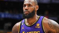 What did LeBron James say when asked about the Lakers trade plans?