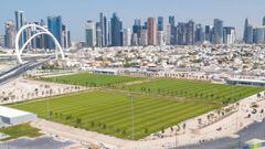 Campos de entrenamiento del Mundial de Qatar 2022.