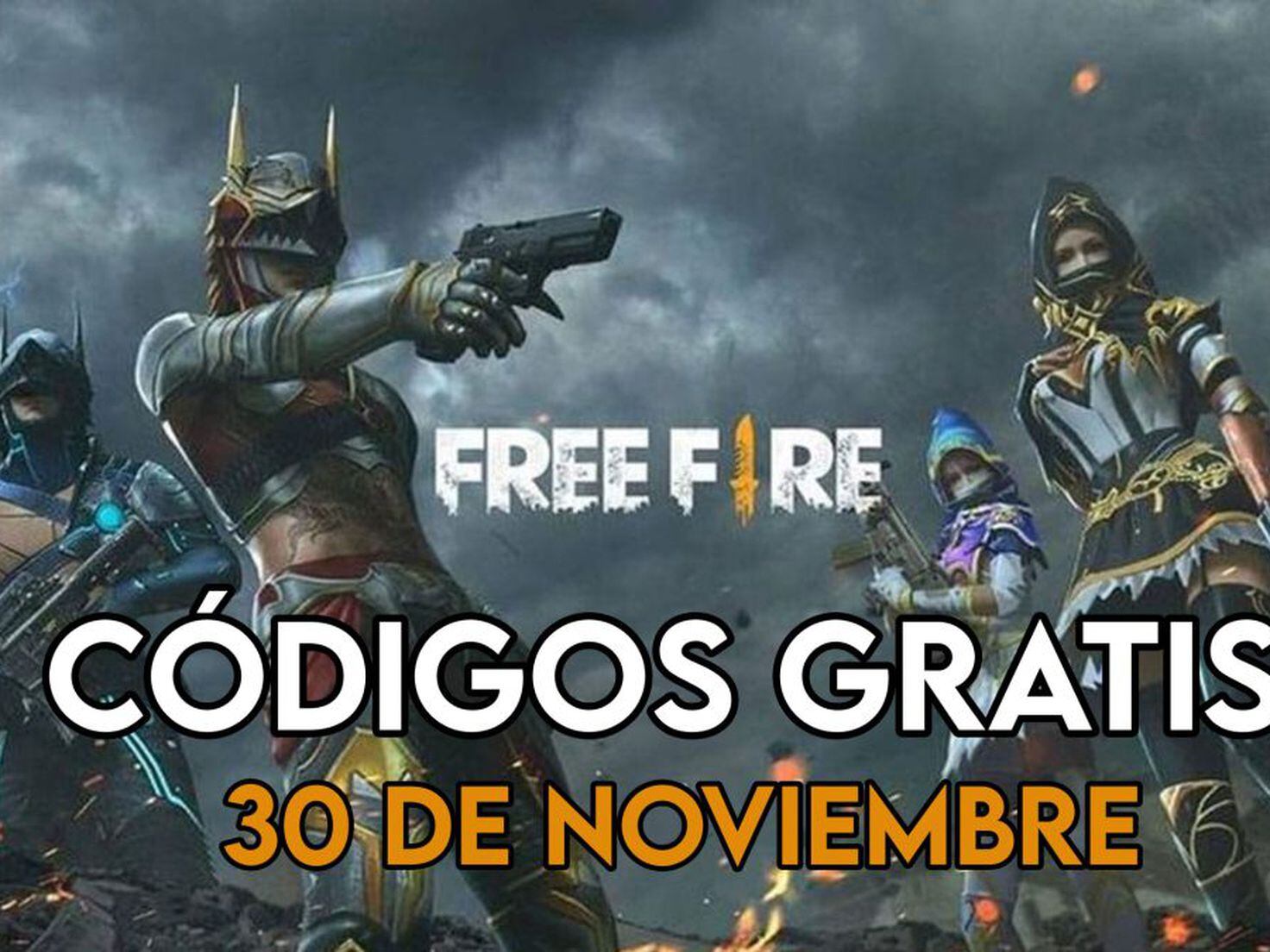 Códigos gratis de Free Fire y recompensas de hoy, viernes 11 de noviembre  de 2022