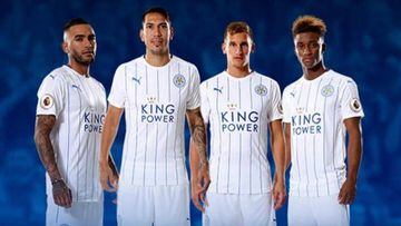 Así será la segunda equipación del Leicester City para la temporada 2016-2017.