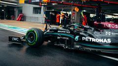 Lewis Hamilton (Mercedes W12). Sochi, Rusia. F1 2021.