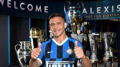 Inter derrota a Cagliari con Alexis en el banco de suplentes