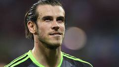 Wales&#039; forward Gareth Bale 