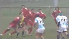 Ya hay sanción para el 'salvaje' de la agresión de rugby: tres años