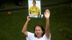 Danilo's mother Ilaides Padilha collected the award on his behalf at a ceremony in Rio de Janeiro.