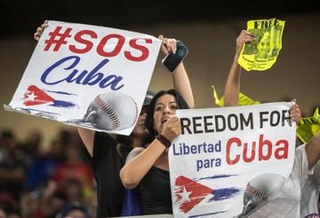 USA advances to the World Baseball Classic final as protestors halt play  throughout