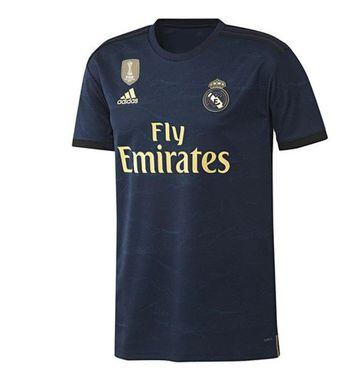 No 9) Real Madrid (Spain LaLiga) away kit (Adidas)