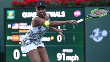 Venus into Indian Wells semis for first time since 2001