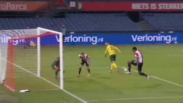 Sinisterra no afloja y sella goleada del Feyenoord