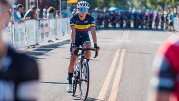 Diana Peñuela gana la primera etapa de la Vuelta a Colombia