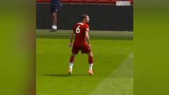 Se burlan de un jugador del Liverpool por no hacer un control