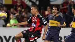 C&uacute;cuta Deportivo ante Boca Juniors en el General Santander por la Copa Libertadores 2007.