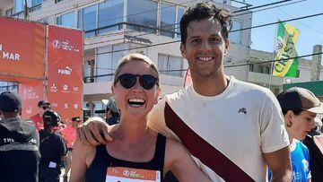 La ‘pareja mundialista’ que tuvo el PUMA Maratón de Viña: “Tengo mi corazón dividido”