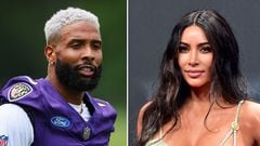 Following his reported split from Lauren Wood, NFL player Beckham is said to be “hanging out” with reality star Kardashian.