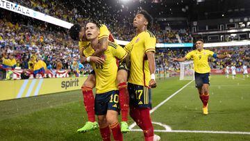La Colombia de Lorenzo debuta con goleada ante Guatemala 