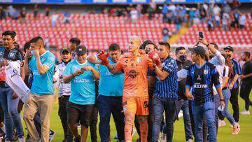 Liga MX suspended after mass brawl at Queretaro-Atlas game
