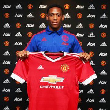 17. Atnhony Martial (19), delantero francés, recién contratado por Manchester United, vale 15.848 millones de euros.