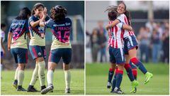 Chivas vence al América en la de ida de la semifinal de la Liga MX Femenil
