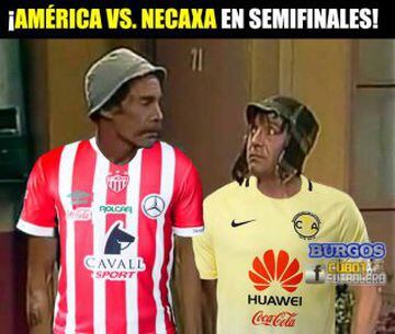 Los Memes celebran al Necaxa y tunden al Pachuca