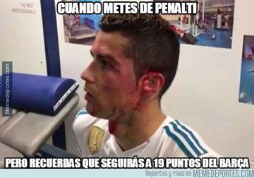 Cristiano protagonista de los memes del Valencia-Real Madrid
