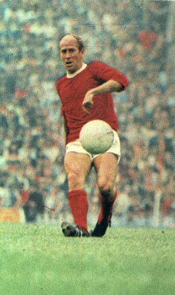 El mejor jugador inglés de la Historia. El máximo goleador de la Historia del Manchester United, campeón del mundo con Inglaterra en 1966.