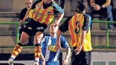 <b>DOMINIO. </b>El Sant Andreu controló el partido ante el Espanyol y lo saldó con goleada.