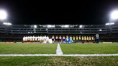 Selección Colombia Femenina durante la Copa América en el estadio Pascual Guerrero de Cali