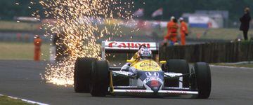 Ganador en 1987 con la escudería Williams-Honda