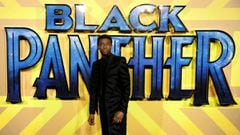 FILE PHOTO: Actor Chadwick Boseman arrives at the premiere of the new Marvel superhero film &#039;Black Panther&#039; in London, Britain February 8, 2018. REUTERS/Peter Nicholls/File Photo     TPX IMAGES OF THE DAY