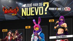 Free Fire: Códigos de resgate para esta segunda-feira, 13 de