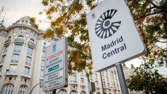 Las restricciones de Madrid Central en Madrid a partir del 1 de enero de 2020