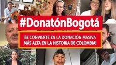 Donat&oacute;n: &iquest;Cu&aacute;nto dinero se recogi&oacute; para Bogot&aacute; Solidaria en Casa?