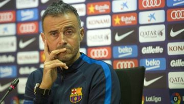 Luis Enrique anticipa que el plantel del Barça se potenciará en enero