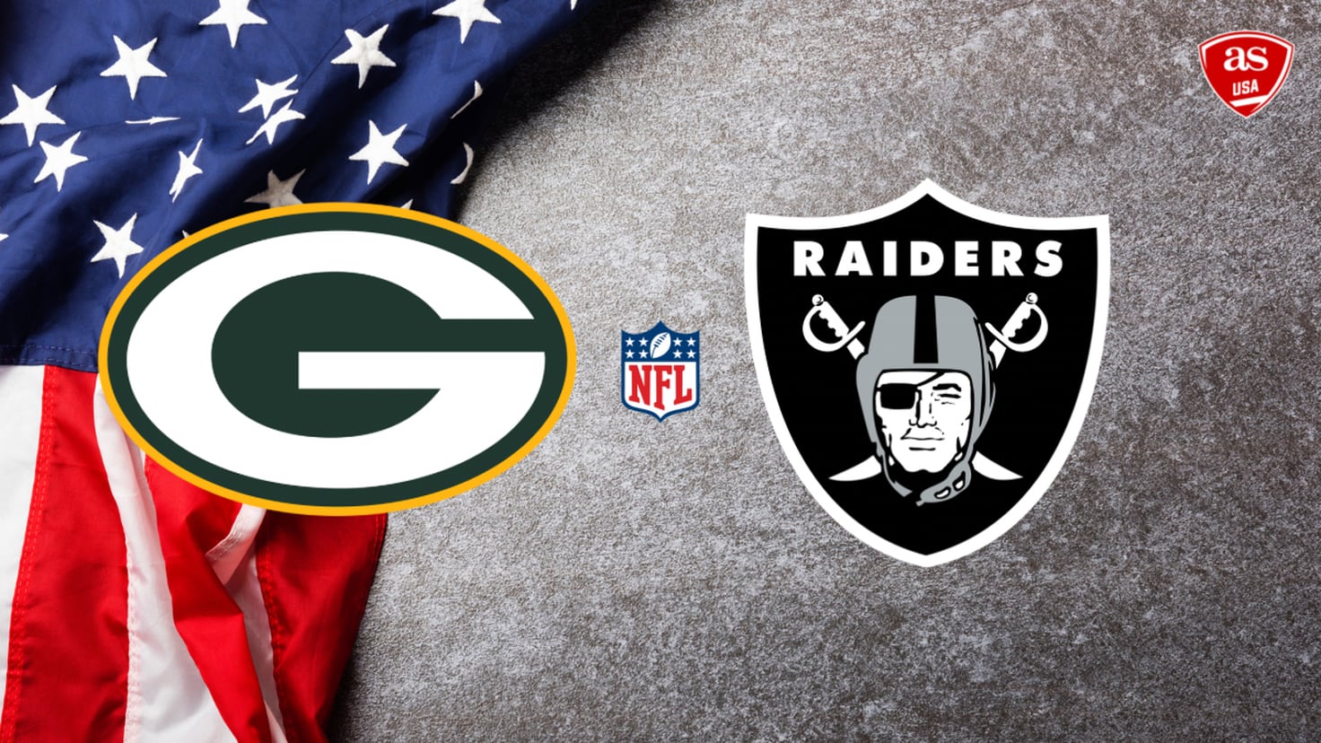 Green Bay Packers vs Las Vegas Raiders: times, how to watch on TV