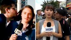 Los vergonzosos casos de acoso a reporteras en pleno directo