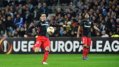 Aritz Aduriz scored this spectacular volley against Marseille in the Europa League.